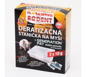 Deratizačná st.+generat. pat 2x