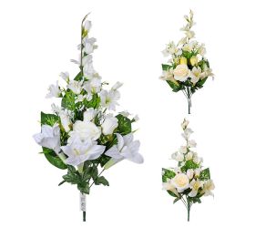 Kytica ruža ľalia x13 3f 65cm