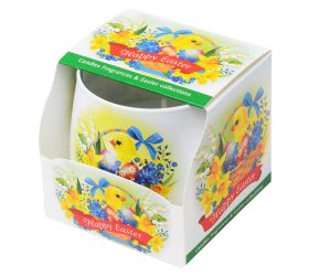 Voň.v skle happy easter -kuriatka 100gr/sas6002/ 8cm