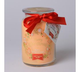 Voň.v skle christmas veľ.puding 700gr 16cm