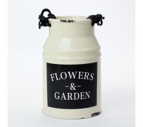 Obal váza krém dolomit 11x11x17,5cm super cena