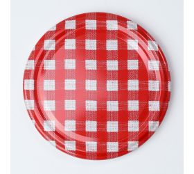 Viečka s/10 fi82 karo/červená *3052