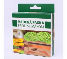 Pevnácena med.páska proti slimákom 4m x 2,5cm