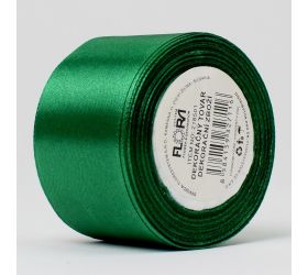 Stuha satén zel. 38mm 10m