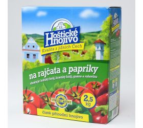 Hoštické hnojivo paradajky a papriky 2,5kg