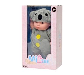 Bábika žanetka šedá 20cm