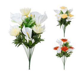 Kytica kala, chryzantéma  3f 53cm