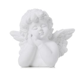 Anjel polyrez 15,5x9x12cm biely