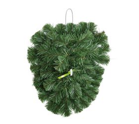 W85 veniec srdce s háčikom 35x48cm