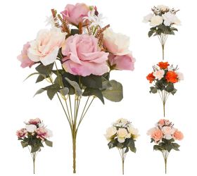 Kytica ruža, drob. kvety, zeleň 6f