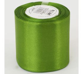 Saten stuha 64mm/10m farba 108 zelená tm.