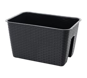 Drlb400 hrantík ratolla balk.antracit 39,6x27,2xh22,5/13l