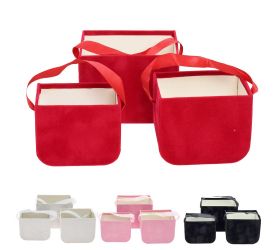 Darčeková krabička na kvety 13x10,5x10,5cm/17x12,5x13cm s/3 mixf