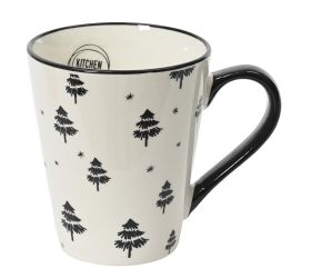Hrnček porcelán stromček pr.8,7/v10cm
