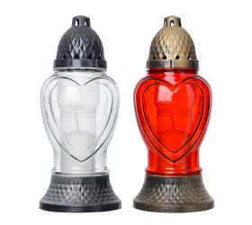 83p srdce kah.sklo 80gr bez aplikácie 26,5cm