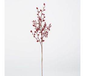 Konár bordové šípky 66cm