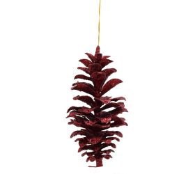 Šiška bordová veľká 22cm