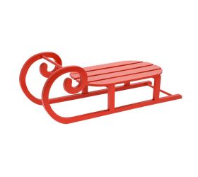 Sánky červené drevo 50*18*17cm