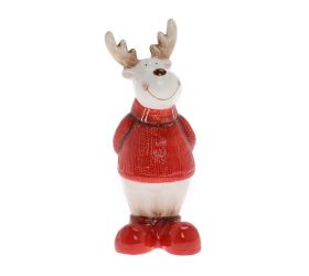 Sob bie/červený porcel. 8,3*8*21cm