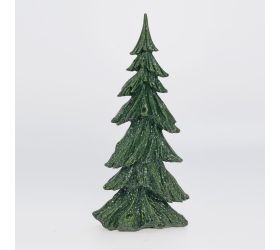 Stromček zelený poly 16*7,5*35cm