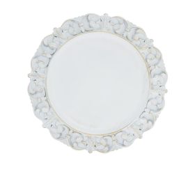 Tanier  biely plast 33cm