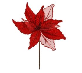 Ks vianočná ruža červená 25cm