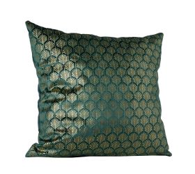 Vankúš vz. antik zel/zla zam/textil 43*43cm 350g náplň