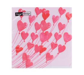 195260 servítky love 33x33cm