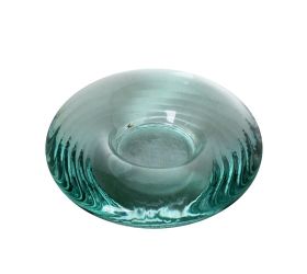 Svietnik podl. sklo farb. v3 d120/ vh-51 pr11cm