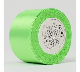 Stuha satén sl.zelená 38mm 10m 137