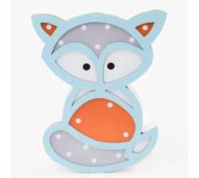 Obraz líška led 15,5x19,5x2,5cm