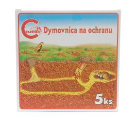 Dymovnice krtko 5ks- critox