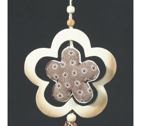 252023 girlanda kvietok drevo 12x11,7/70cm