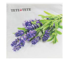 Tl702200 servítky lavender bunch