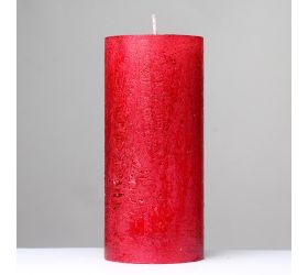 Rustic gliter val.70x150 červený