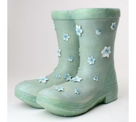 Obal čižmy mentol 25x21x23,5cm