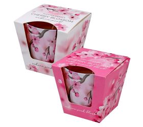 Voň.v skle cherry blossom 115gr v8cm