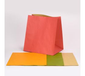 Vrecko papier mix farba gift 25cmx33xh36