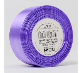 Stuha satén fial.25mm 15m