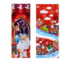 Sáčok mikuláš celofán 14x35cm