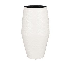 Váza morris biela 25xv45cm