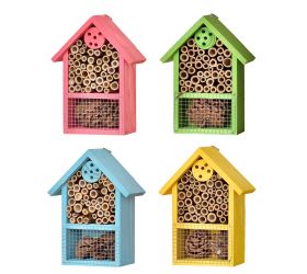 Domček na hmyz drevo 20cm 4ass