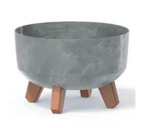 Dgrl300le kvetináč gracia low beton šedý 28,5xv17,7cm 6,8l