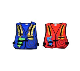 Vesta s nábojmi a pištoľou