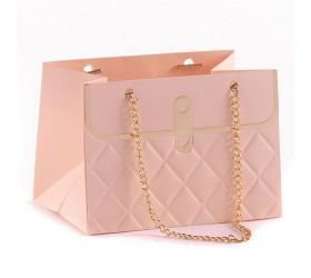 Taška pap.borsi/bus rosa  15x10 h10