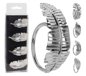 Krúžok servírov.list s/4 striebor. caa222890