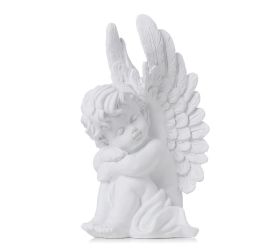 Anjel sediaci biely poly 11,5*10,5*20cm
