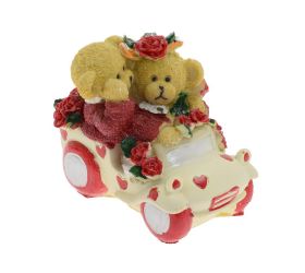 Medvedíky v autíčku čer/hne