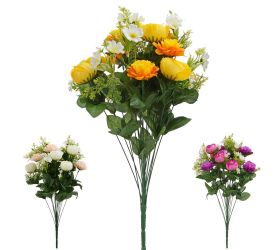 Kytica cínia ranun.margar. x18 mix 3f 60cm yellow,pur,ph/cr