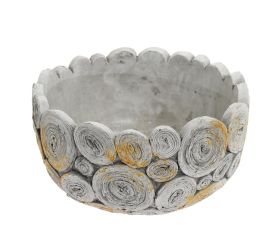 Obal keramika 16*16*8 šedý